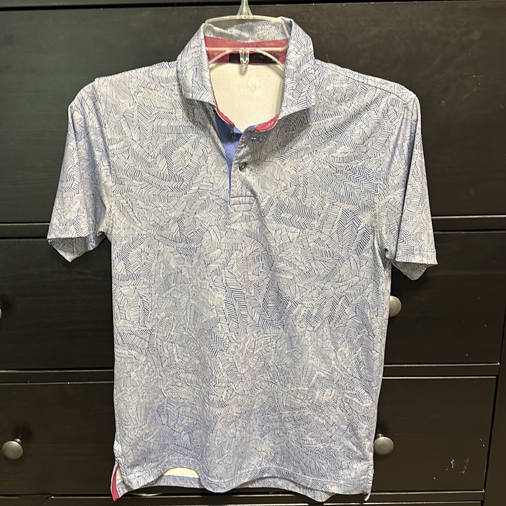 Greyson youth golf polo xl